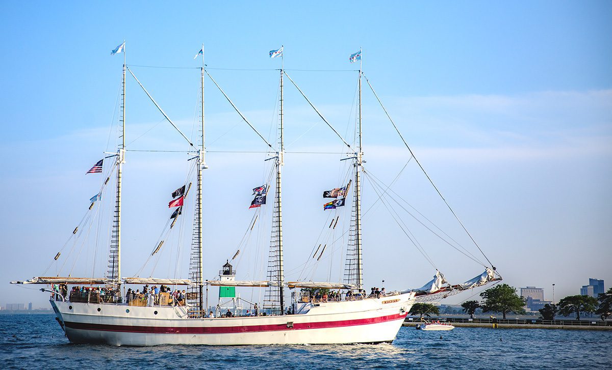 Navy Pier's Tall Ship Windy on the Water